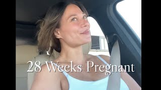 28 Weeks Pregnant Vlog [upl. by Nilo]