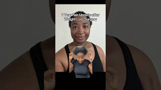 Hair Loss after Weight Loss Surgery hairloss hairgrowth weightlosssurgery wlsjourney vsgjourney [upl. by Aihsenak]