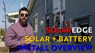 SolarEdge Solar with LG Chem Battery [upl. by Enisaj]