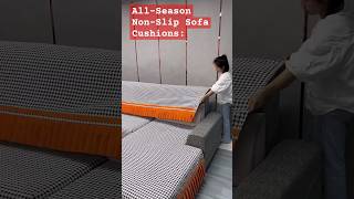 AllSeason NonSlip Sofa Cushions The Ultimate Sofa Cover Solutions mattrrsscoversheet SofaCushion [upl. by Brietta]