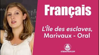 Lîle des esclaves Marivaux préparation à loral  Français  1re  Les Bons Profs [upl. by Kelby]