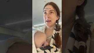 Flying Overseas With a 7 Month Old Part 2 cookingchannel baby vlogbrothers campy realities [upl. by Ellehsram]