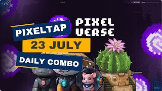 Pixel Tap Daily Combo July 23  Daily Combo Cards Pixel Tap Today [upl. by Raffaello444]