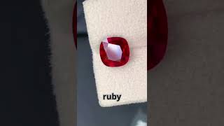 Ruby Discover the secrets of the gem king naturalgemstoneruby preciousstones highquality ruby [upl. by Auhel]