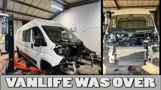 Campervan engine DISASTER why I DISAPPEARED from YouTube [upl. by Ednalrym]