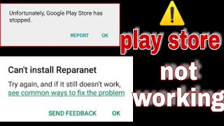 playstore cant download apps । pending । error । play store note working solution [upl. by Nnayelsel384]