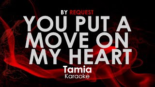 You Put a move on my Heart  Tamia x Quincy Jones karaoke [upl. by Ilah]