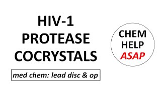 design of HIV1 protease inhibitors with xray crystallography [upl. by Ellerahs]