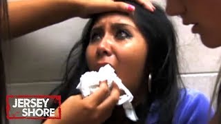 Snooki Gets Punched  Jersey Shore [upl. by Akitnahs]