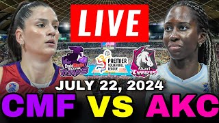 CHOCO MUCHO VS AKARI 🔴LIVE NOW  JULY 23 2024  PVL REINFORCED CONFERENCE 2024 pvllive2024 cmft [upl. by Nimesay]