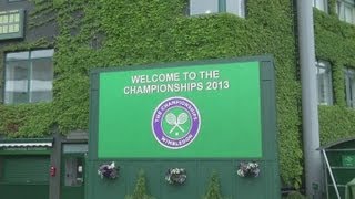 2013 Wimbledon Tennis Championships  First Round Draw [upl. by Ayokal]