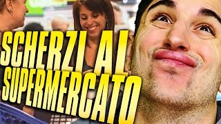 PRANK AL SUPERMERCATO SCHERZI IMBARAZZANTI ALLA GENTE [upl. by Rebekkah]