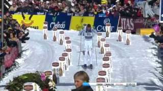 Aukland brothers dominates Marcialonga 2012  Northug finishes in 10th [upl. by Wallace]