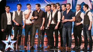 The Kingdom Tenors want to raise the roof  Britains Got Talent 2015 [upl. by Coraline]