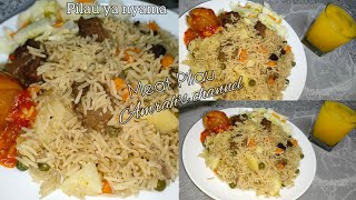 Mapishi rahisi ya pilau ya nyamaJinsi ya kupika pilauHow to cook Kenyan swahili Pilau step by step [upl. by Naej]