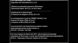 quotPREPARAZIONE MISCELA DILUENTE PER REBREATHERquot [upl. by Anerac]