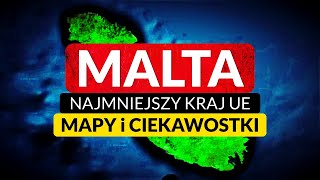 MALTA ◀🌎 Mapy i ciekawostki  Historia geografia i najciekawsze miejsca [upl. by Pavier]