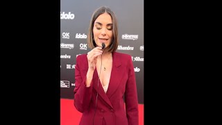 CARLA GALEOTE vuelve a HACER el RIDICULO en los PREMIOS IDOLO [upl. by Goeger660]