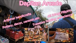 Dapitan Arcade Artisinal Filipino handicrafts and pottery goodsWalk through experience 20232024 [upl. by Adal]