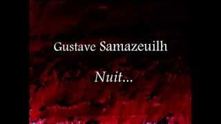 Gustave SAMAZEUILH  Nuit [upl. by Ymmas]