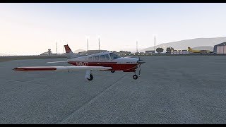 XPlane 11  Pilot loses situational awareness in Class D airspace and ATC vectors pilot to safety [upl. by Neetsirhc]