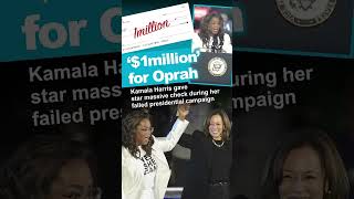 Kamala Harris Gave Oprah 1 Million [upl. by Woodford]