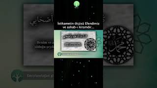 İstikametin ölçüsü Efendimiz ve ashabı kiramdır çınarmedya cinarmedya fethullahgülen [upl. by Nivaj]