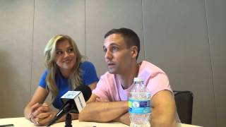 Agents of Shield Adrianne Palicki and Nick Blood SDCC 2015 [upl. by Durst]