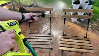 Ryobi ONE 18v EZCLEAN cordless power cleaner part 1 [upl. by Valera401]