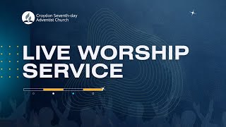 16 March 2024  Croydon SDA Church Live Worship [upl. by Sihtnyc]