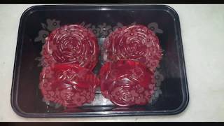 DIY Homemade Soap  Rose amp Shea Butter Soap  Handmade soap for dry skin  Handmade soap recipe [upl. by Ahsienak]