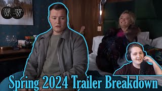 Hollyoaks Spring Trailer 2024 Reaction And Breakdown [upl. by Calle]