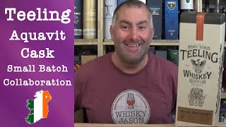 Teeling Aquavit Cask Small Batch Collaboration Irish Whiskey Review by WhiskyJason [upl. by Ocicnarf]