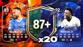 20x 87 WINTER WILDCARDS FC VERSUS Or TOTY HONOURABLE MENTIONS Picks amp 675k ICON Packs [upl. by Naux79]