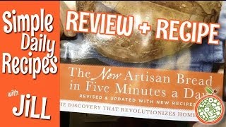 NEW Artisan Bread in Five Minutes a Day Review amp Recipe [upl. by Eeralav]