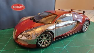 AUTOart BUGATTI VEYRON L´EDITION CENTENAIRE 70957ITALIAN RED SNUMBER 300 [upl. by Eelinnej]