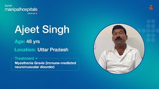 Myasthenia Gravis  Dr Kadam Nagpal  Manipal Hospital Delhi [upl. by Worrad]