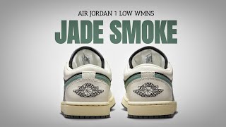 AIR JORDAN 1 LOW WMNS quotJADE SMOKE quot SPRING 2024 [upl. by Ticknor]