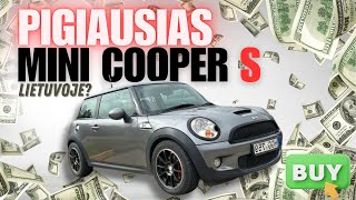 ROLANDAS Nupirkau quotMINI COOPER Squot sau ar JUMS Padovanojau pirmą automobilį per kelias valandas [upl. by Bernelle]