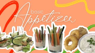 How to make Appetizer Canapé Relish Chips amp Dips [upl. by Wj]