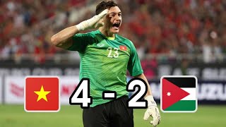 Nín Thở Với Loạt Sút Luân Lưu VIỆT NAM vs JORDAN Cái Kết Vở Òa [upl. by Nivej]