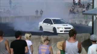 EVO burnouts  masterton motorplex FTP7RS rwd [upl. by Lindsley41]