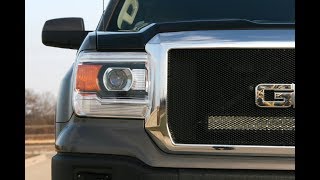 Grillcraft MX Series Grill Install  GMC Sierra [upl. by Nerine]