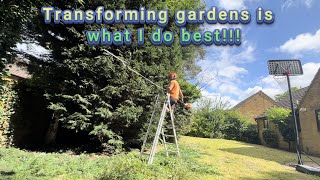 Transforming gardens is what I do bestDay in the life of a UK gardener [upl. by Tamas]