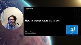 20 How to change the size of an Azure Virtual Machine Arabic شرح [upl. by Dlorad239]