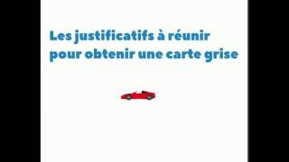 Comment obtenir sa carte grise [upl. by Mcnair]