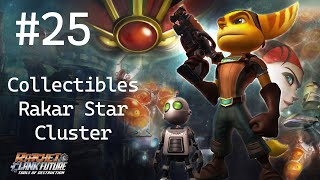 Rakar Star Clusters Collectibles  Ratchet amp Clank Tools of Destruction 25 [upl. by Secundas346]