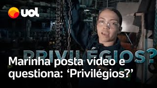 Marinha publica vídeo em meio a cortes nas Forças Armadas Privilégios [upl. by Anaihs]