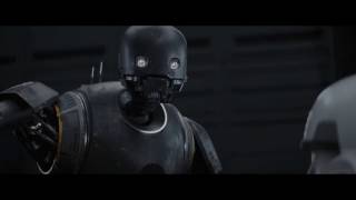 K2SO Best scenes Star Wars Rogue One [upl. by Winikka]