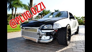 plugozzi 550hp Turbo K24 Hatch [upl. by Moshe]